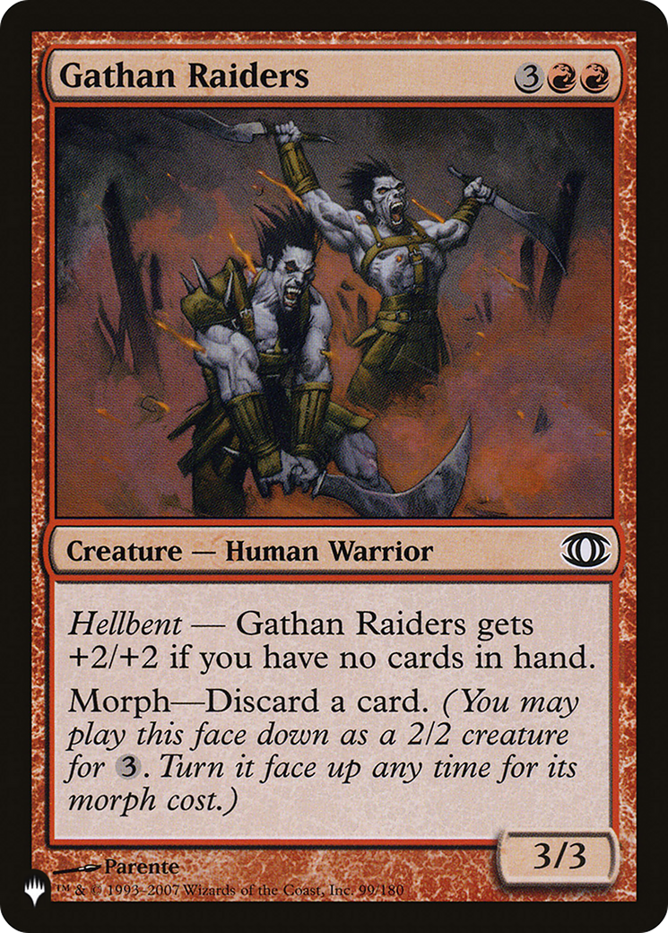 Gathan Raiders (LIST-99/180) - The List、Wizards of the Coast、kayou