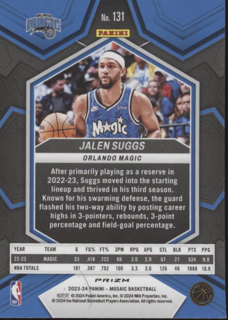 Jalen Suggs 2023-24 Panini Mosaic Prizm Genesis #131、Collector Store LLC、kayou