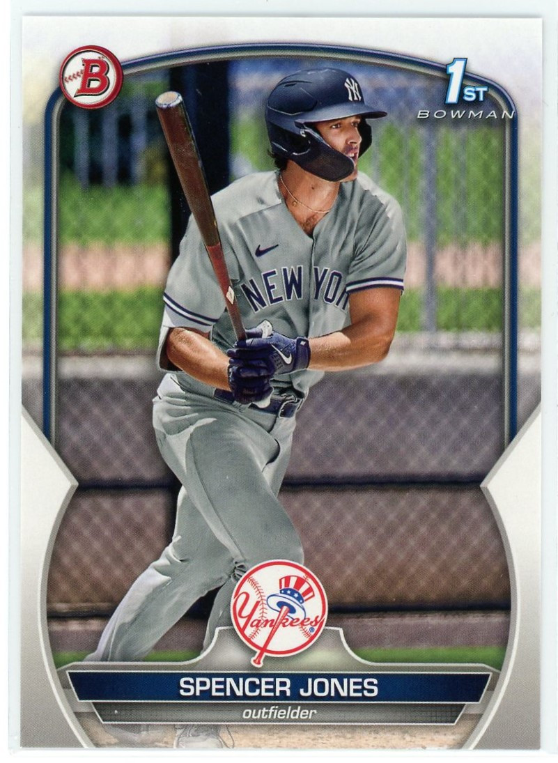 MLB 2023 Bowman 1st Bowman Prospects Spencer Jones BP-139、ToyWiz、kayou