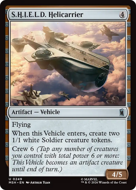 S.H.I.E.L.D. Helicarrier (Foil) | Marvel Super Heroes、Magic: The Gathering、kayou