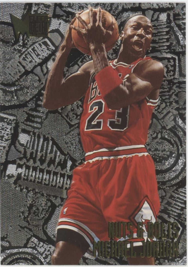 Michael Jordan 1995-96 Fleer Metal Nuts & Bolts #212、Collector Store LLC、kayou