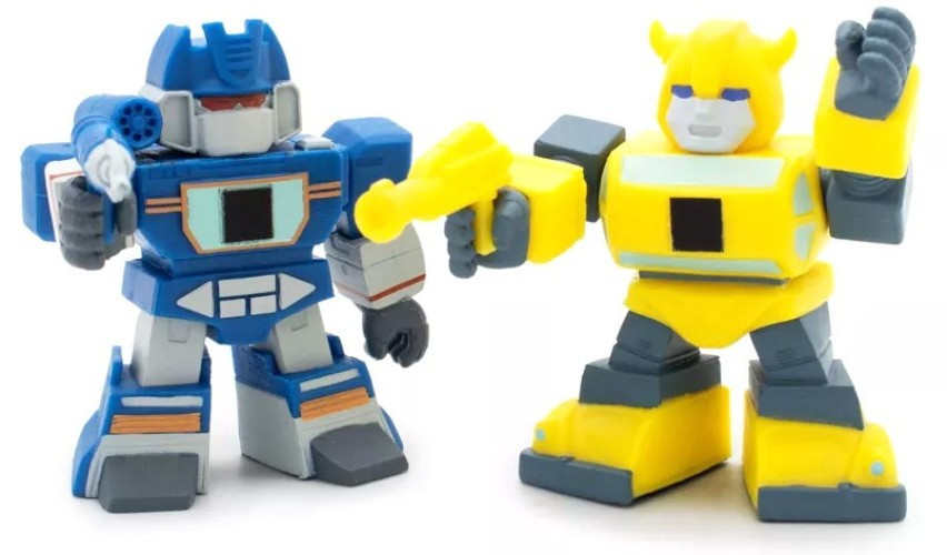 Transformers The Movie Bumblebee vs Soundwave 4-Inch 4
