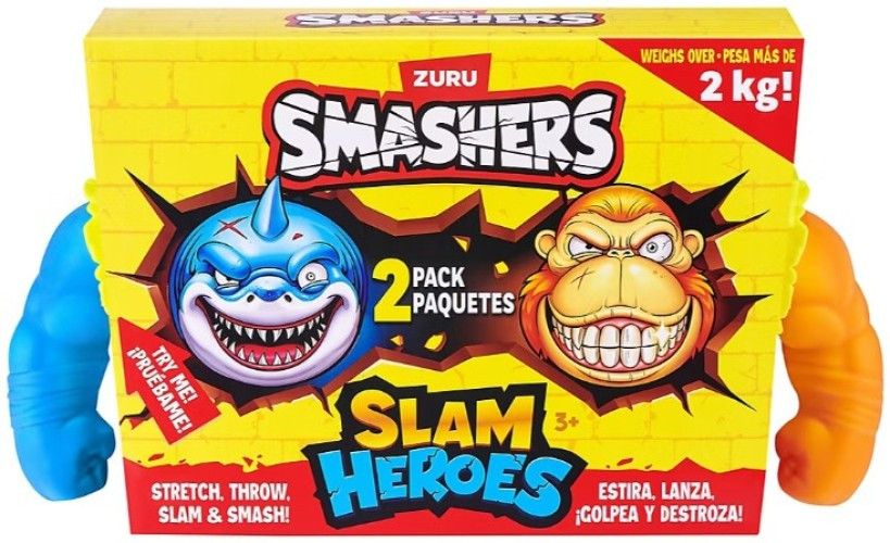 Smashers Slam Heroes Gorilla & Shark Exclusive Figure 2-Pack、ToyWiz、kayou