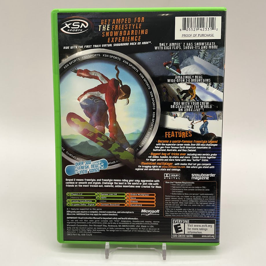 Amped 2 Xbox Used、Collector Store LLC - VG、kayou