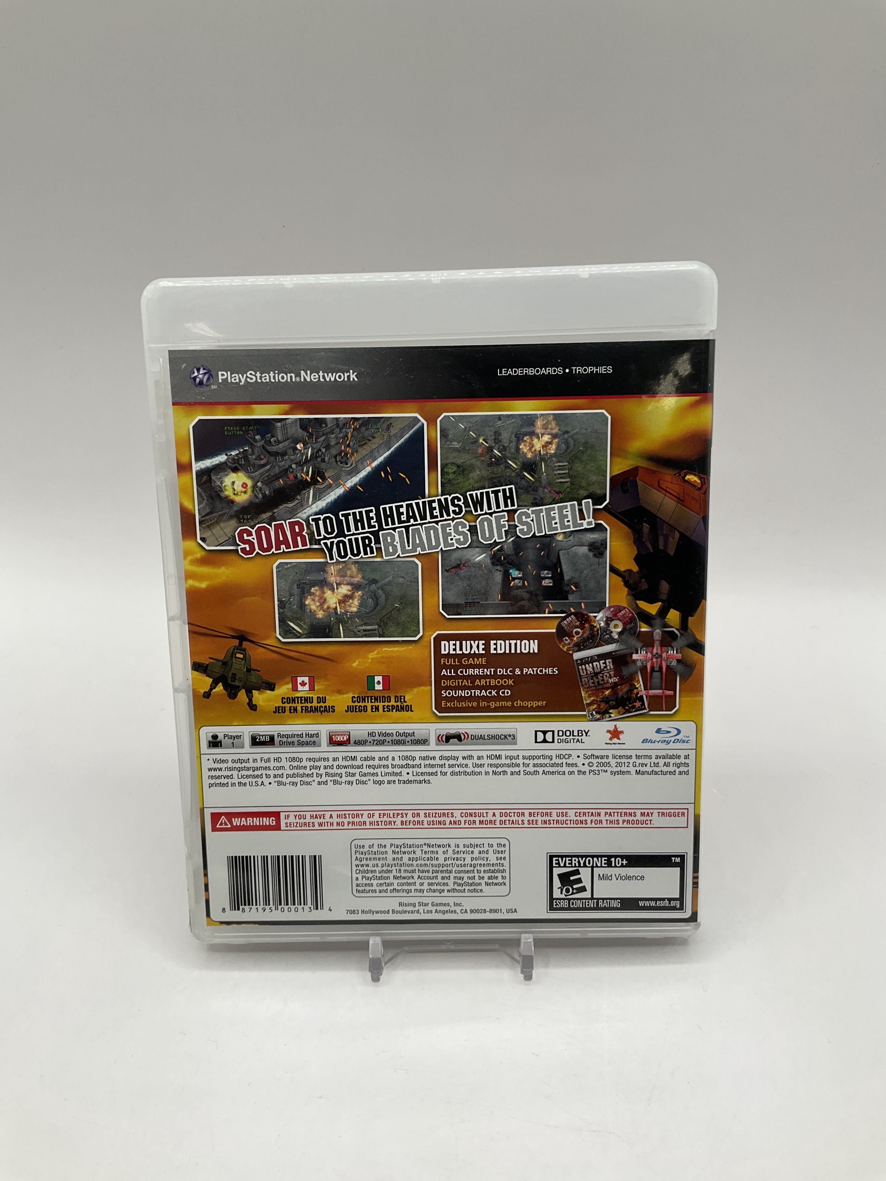 Under Defeat HD Deluxe Edition Playstation 3 Used、Collector Store LLC - VG、kayou