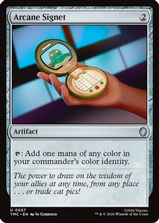 Arcane Signet (TMC-057) - Commander: Teenage Mutant Ninja Turtles、Wizards of the Coast、kayou