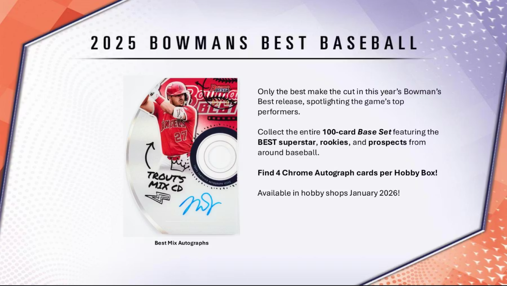 2025 Bowman's Best Baseball Hobby Box、Baseball、kayou