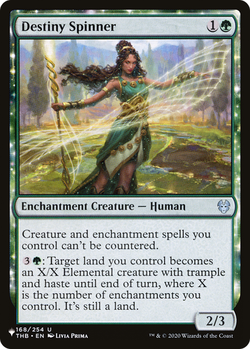 Destiny Spinner (LIST-168/254) - The List: (enchantment)、Wizards of the Coast、kayou
