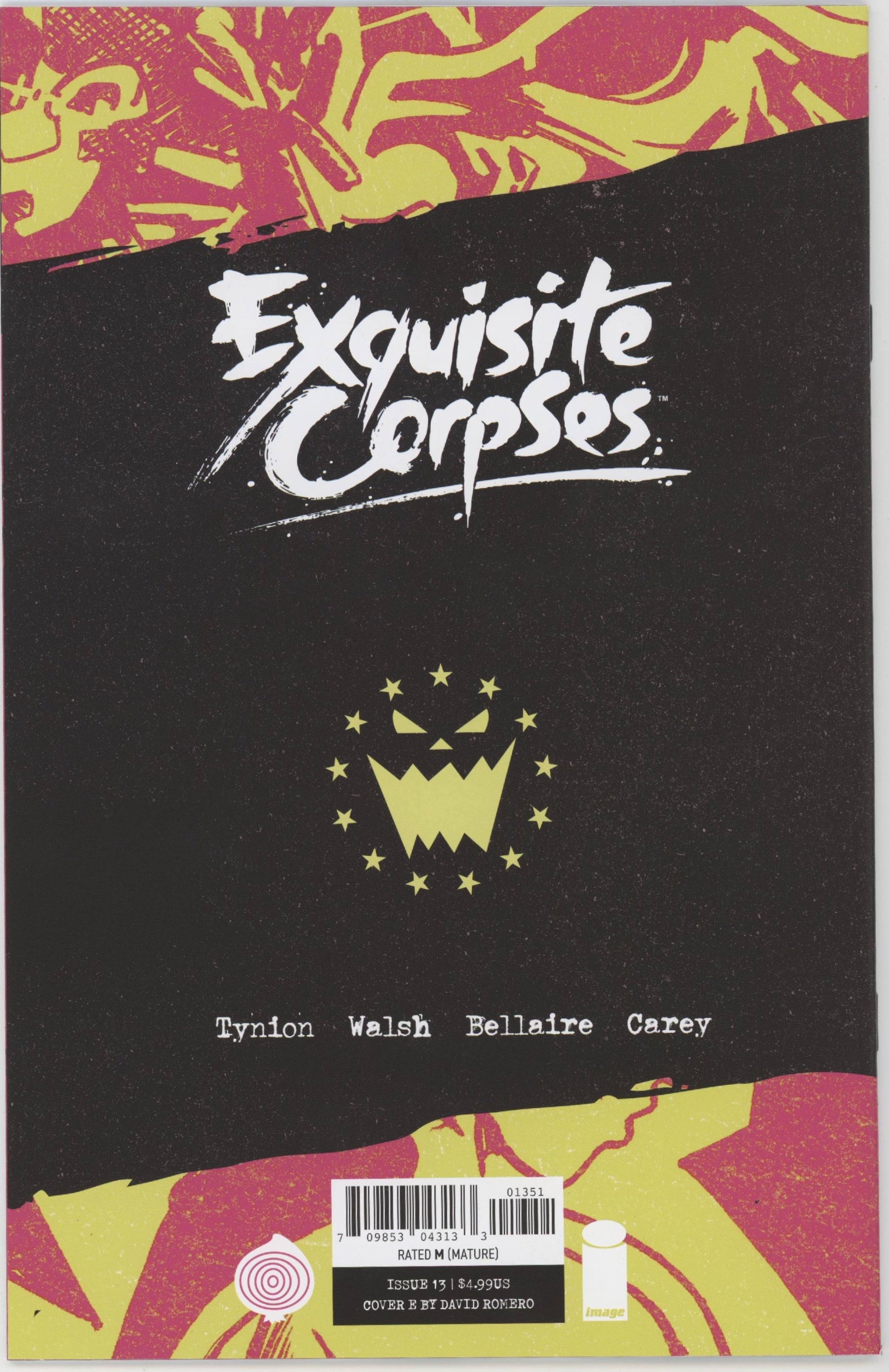 Exquisite Corpses #13 Cover E 1 in 25 David Romero Variant (Mature)、Image Comics、kayou