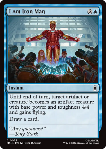I Am Iron Man (Foil) | Marvel Super Heroes、Magic: The Gathering、kayou