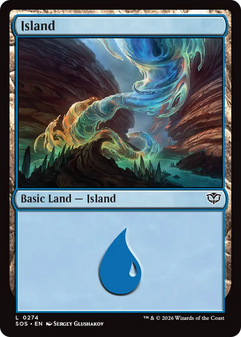 Island (#274) (Foil) | Secrets of Strixhaven、Magic: The Gathering、kayou