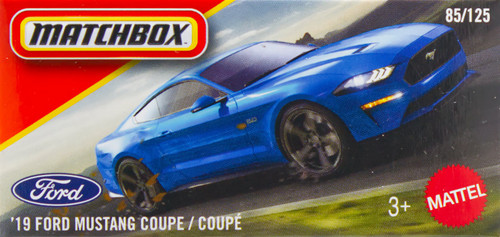 Matchbox '19 Ford Mustang Coupe Diecast Car Boxed、ToyWiz、kayou