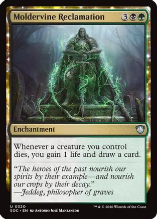 Moldervine Reclamation (SOC-320) - Commander: Secrets of Strixhaven、Wizards of the Coast、kayou