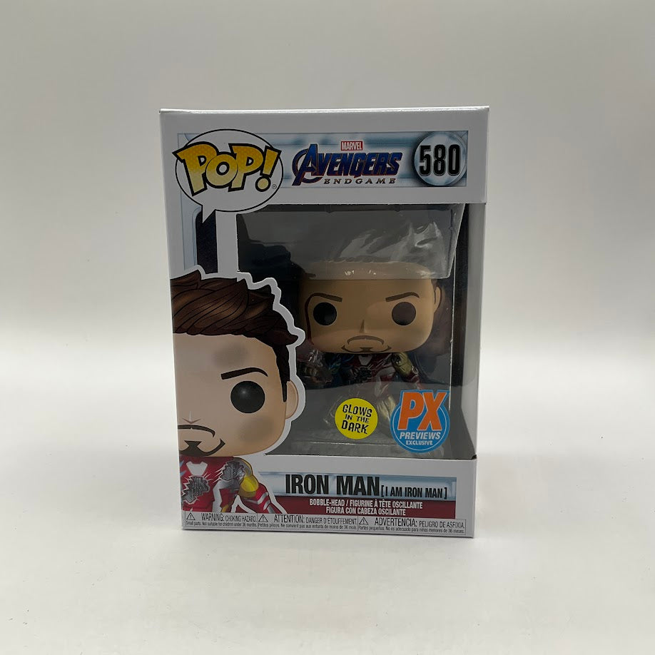 Iron Man (I Am Iron Man) Funko Pop! Avengers Endgame #580 GITD PX Previews、Funko、kayou