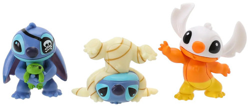 Disney Lilo & Stitch Stitch Halloween Collector Set 2-Inch Mini Figure 3-Pack、ToyWiz、kayou