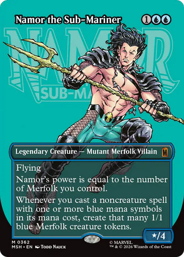 Namor the Sub-Mariner (Logo Art) | Marvel Super Heroes、Magic: The Gathering、kayou