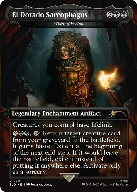 Whip of Erebos El Dorado Sarcophagus (Foil) (Secret Lair - Uncharted) | Secret Lair Drops、Magic: The Gathering、kayou