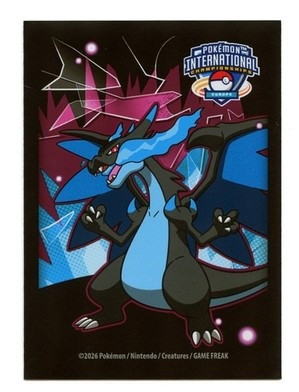 Pokemon International Championships Europe 2026 Mega Charizard X Sleeves (65)、Pokemon、kayou