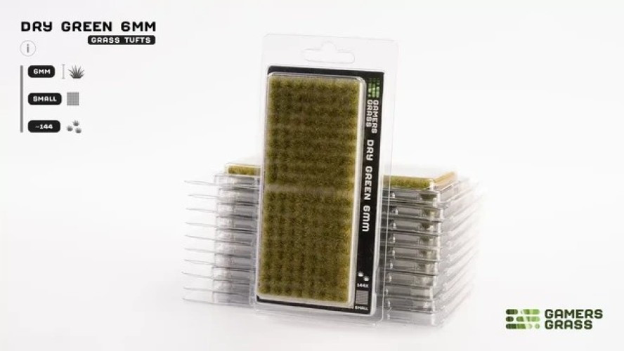 Gamers Grass Dry Green 6mm Small、ToyWiz、kayou