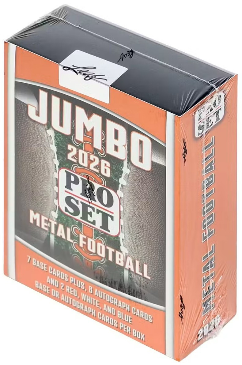 NFL Leaf 2026 Pro Set Metal Football Trading Card HOBBY Box 8 Autographs、ToyWiz、kayou