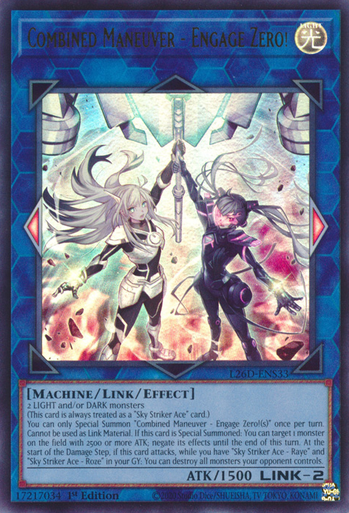 L26D-ENS33 Combined Maneuver - Engage Zero! (Ultra Rare)、Yu-Gi-Oh!、kayou