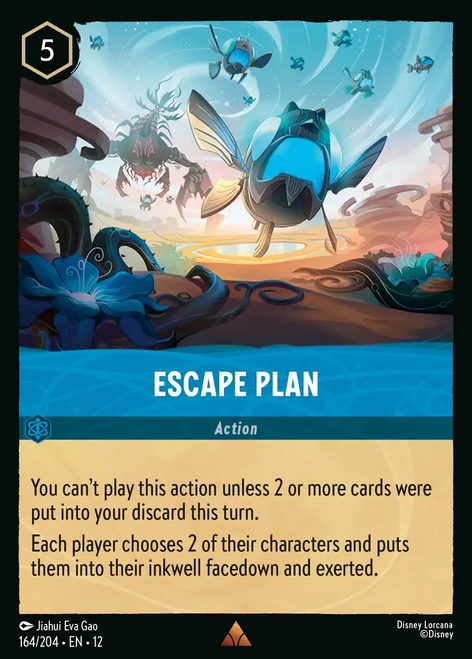 Escape Plan (Foil) | Wilds Unknown、Disney Lorcana、kayou