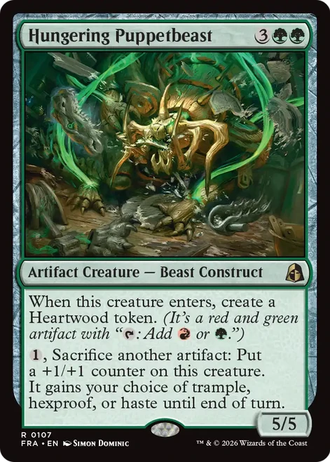 Hungering Puppetbeast | Reality Fracture、Magic: The Gathering、kayou
