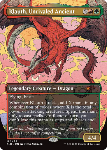 Klauth, Unrivaled Ancient (Secret Lair - Dungeons & Dragons: Whispers In Candlekeep) | Secret Lair Drops、Magic: The Gathering、kayou