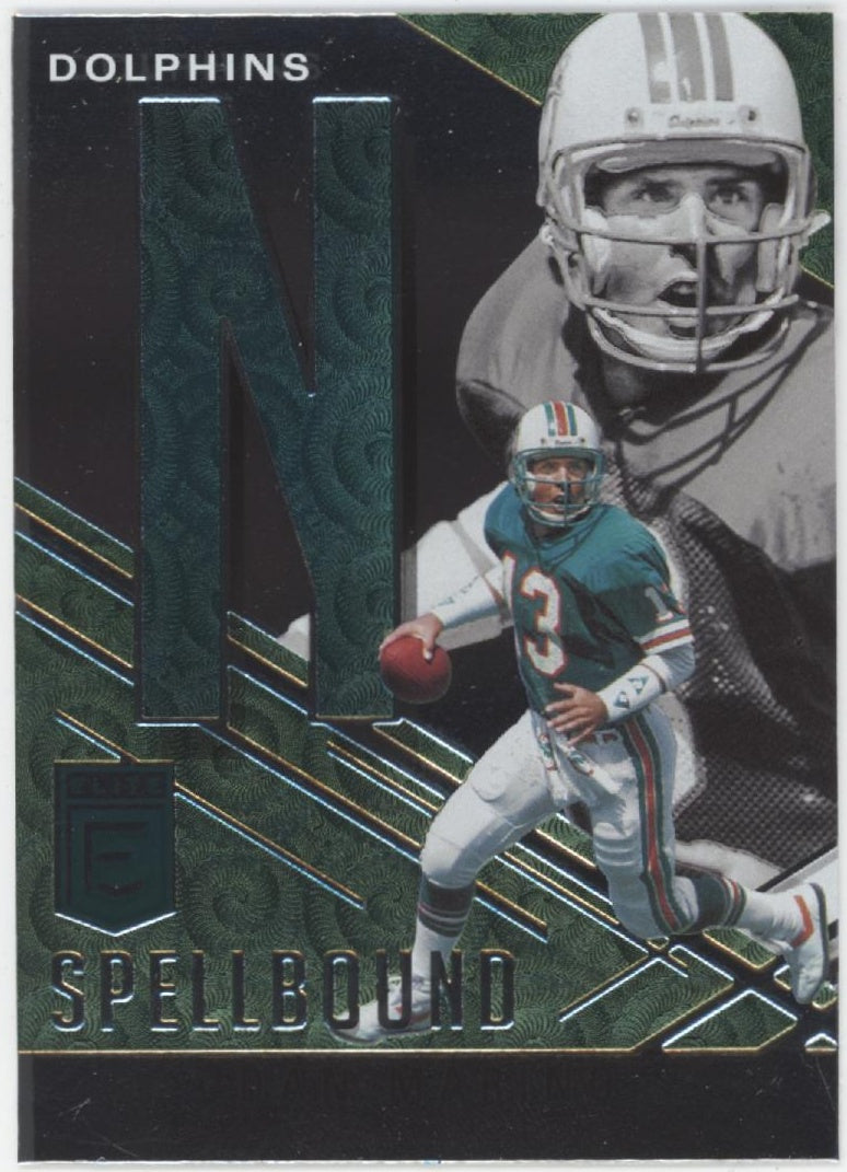 Dan Marino 2021 Panini Donruss Elite Spellbound 