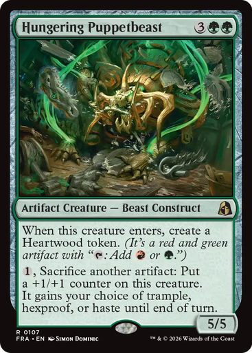 Hungering Puppetbeast | Reality Fracture、Magic: The Gathering、kayou