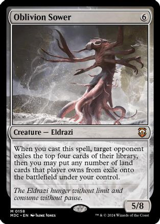 Oblivion Sower (Ripple Foil) (M3C-158) - Modern Horizons 3 Commander Foil、Wizards of the Coast、kayou