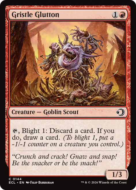 Gristle Glutton (Foil) | Lorwyn Eclipsed、Magic: The Gathering、kayou