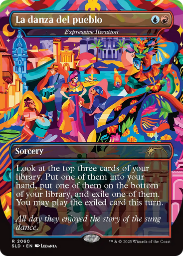 Expressive Iteration La danza del pueblo (Secret Lair - Nuestra Magia) | Secret Lair Drops、Magic: The Gathering、kayou