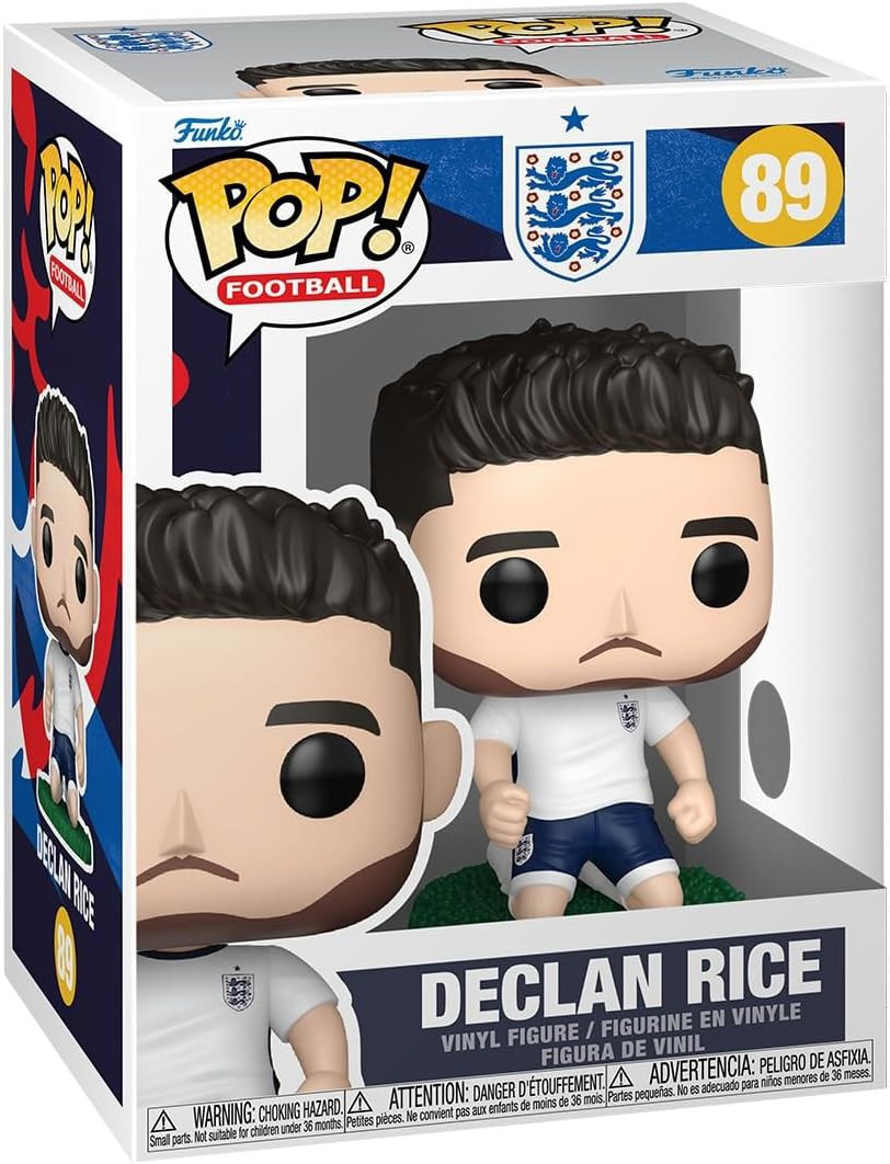 Funko FIFA World Cup 2026 England POP! Football Declan Rice Vinyl Figure #89、ToyWiz、kayou