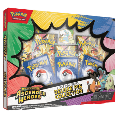 Pokemon: Mega Evolution - Ascended Heroes - First Partners Deluxe Pin Collection、The Pokémon Company、kayou
