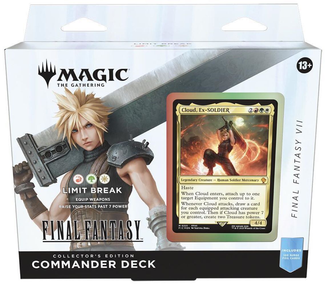 Magic the Gathering: Final Fantasy Collector Commander Deck - Final Fantasy VII Limit Break、Magic the Gathering、kayou