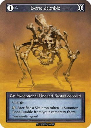 Bone Jumble (Foil) - Gothic Foil、Gothic、kayou