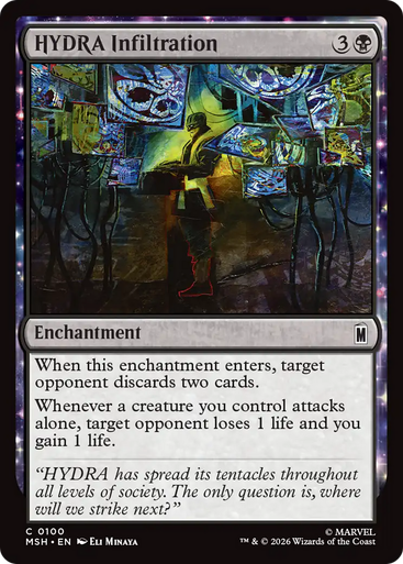 HYDRA Infiltration (Foil) | Marvel Super Heroes、Magic: The Gathering、kayou