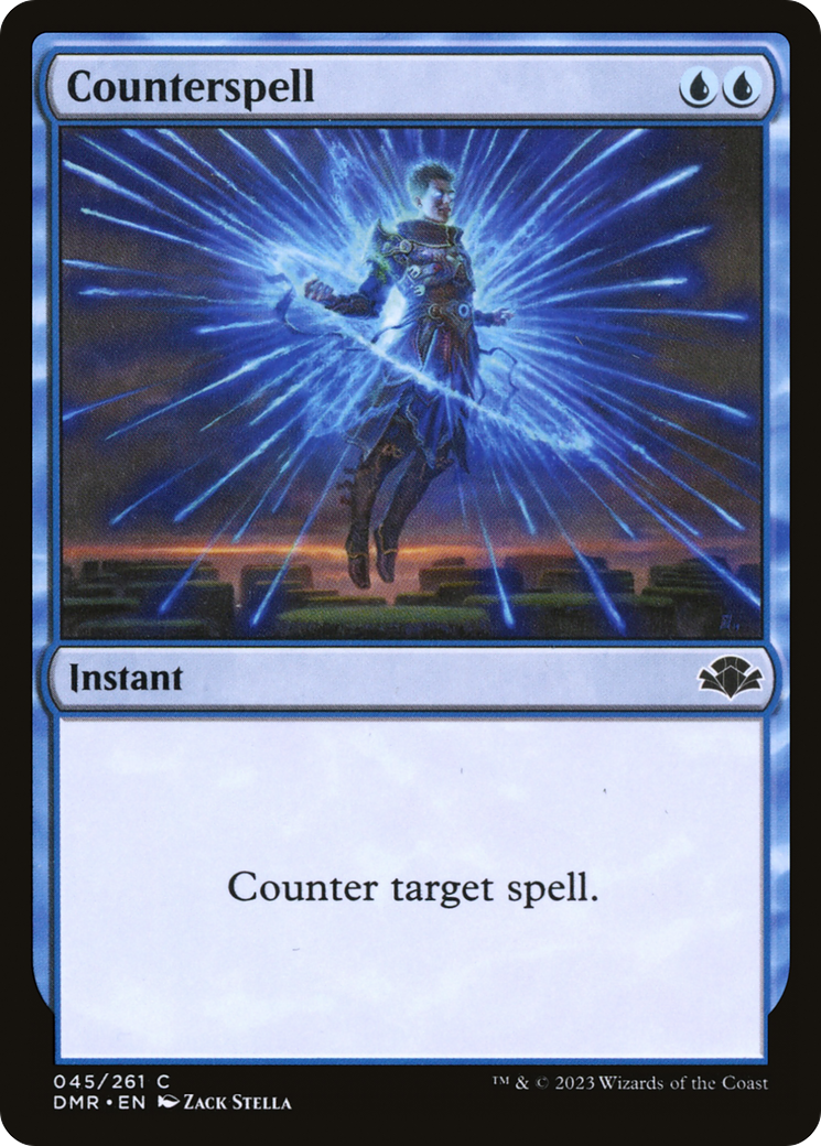 Counterspell (DMR-045) - Dominaria Remastered Foil (MP)、Wizards of the Coast、kayou