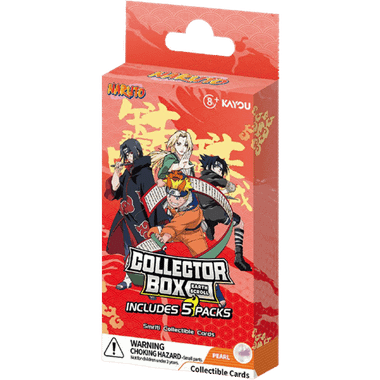 Naruto Collectible Cards: Smriti - Earth Scroll 002 - Collector Box (5 Packs)、Kayou Trading Limited、kayou