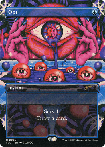 Opt (Secret Lair - The Eyes Have It) | Secret Lair Drops、Magic: The Gathering、kayou