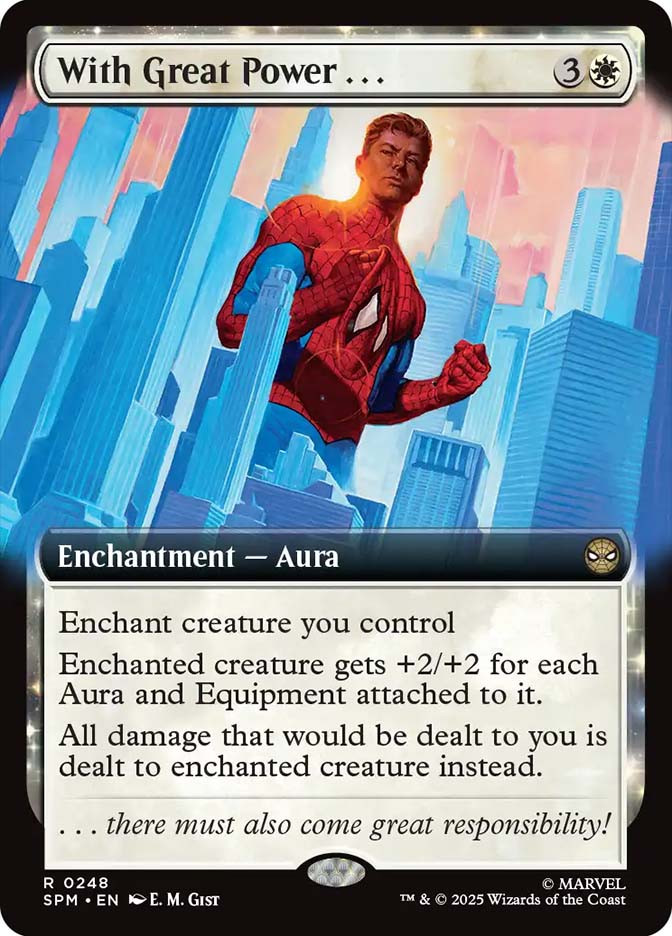 With Great Power . . . (SPM2-248)、Magic: The Gathering、kayou