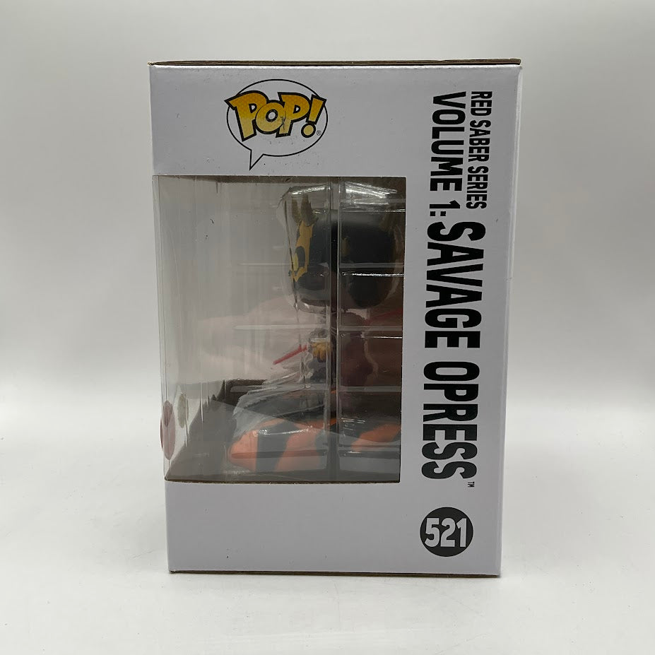 Red Saber Series Vol. 1 Savage Opress Funko Pop! Star Wars #521 GITD GameStop、Funko、kayou