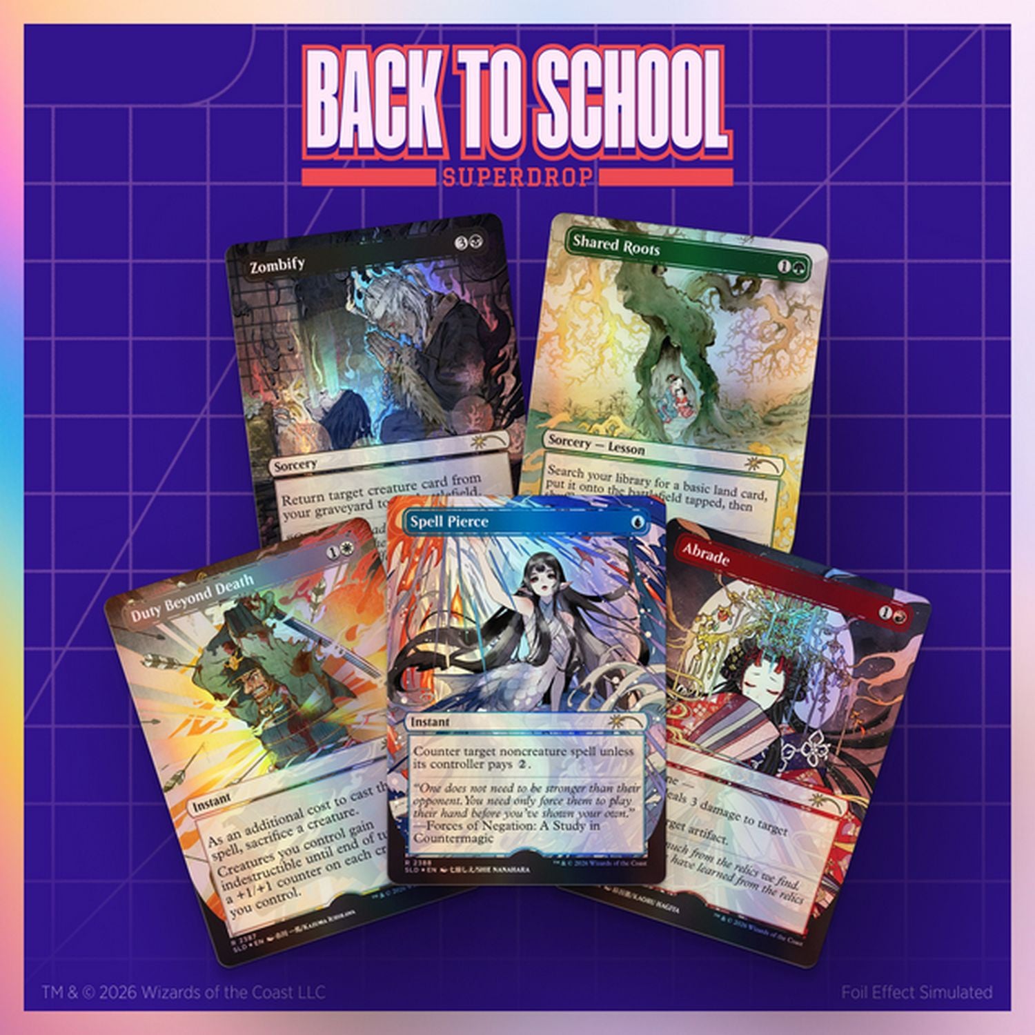 Magic the Gathering Secret Lair - Return to Mystical Archive Traditional Foil Edition、Magic the Gathering、kayou