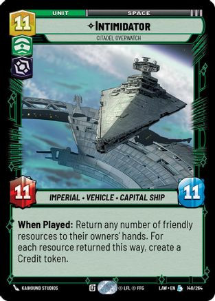 Intimidator - Citadel Overwatch (140/264) - A Lawless Time、Fantasy Flight Games、kayou
