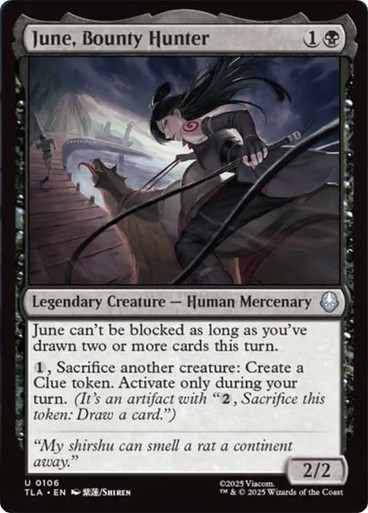 June, Bounty Hunter、Magic: The Gathering、kayou
