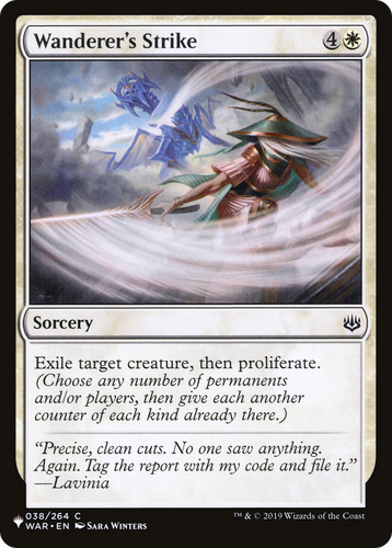 Wanderer's Strike (LIST-038/264) - The List、Wizards of the Coast、kayou