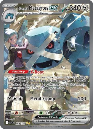 Steven's Metagross ex 289 - ME Ascended Heroes Holofoil、The Pokémon Company、kayou