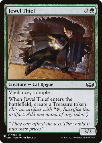 Jewel Thief (LIST-151/281) - The List、Wizards of the Coast、kayou