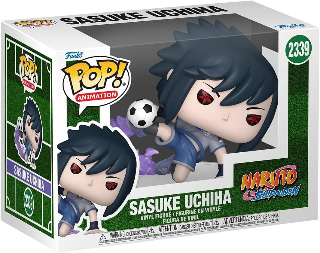 Funko Naruto: Shippuden POP! Animation Sasuke Vinyl Figure #2339 Football、ToyWiz、kayou